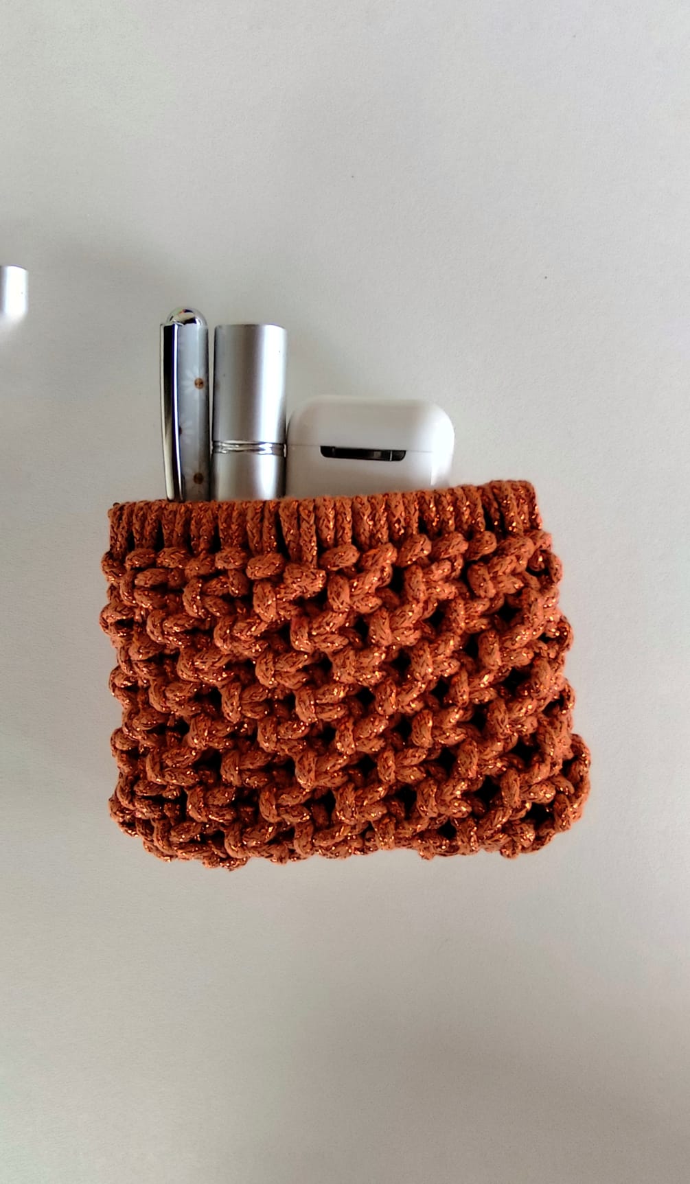 Monedero Hilo Brillante · 336 nudos de calma y destellos ·