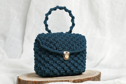 Bolso Deseo · Elegancia artesanal en macramé ·