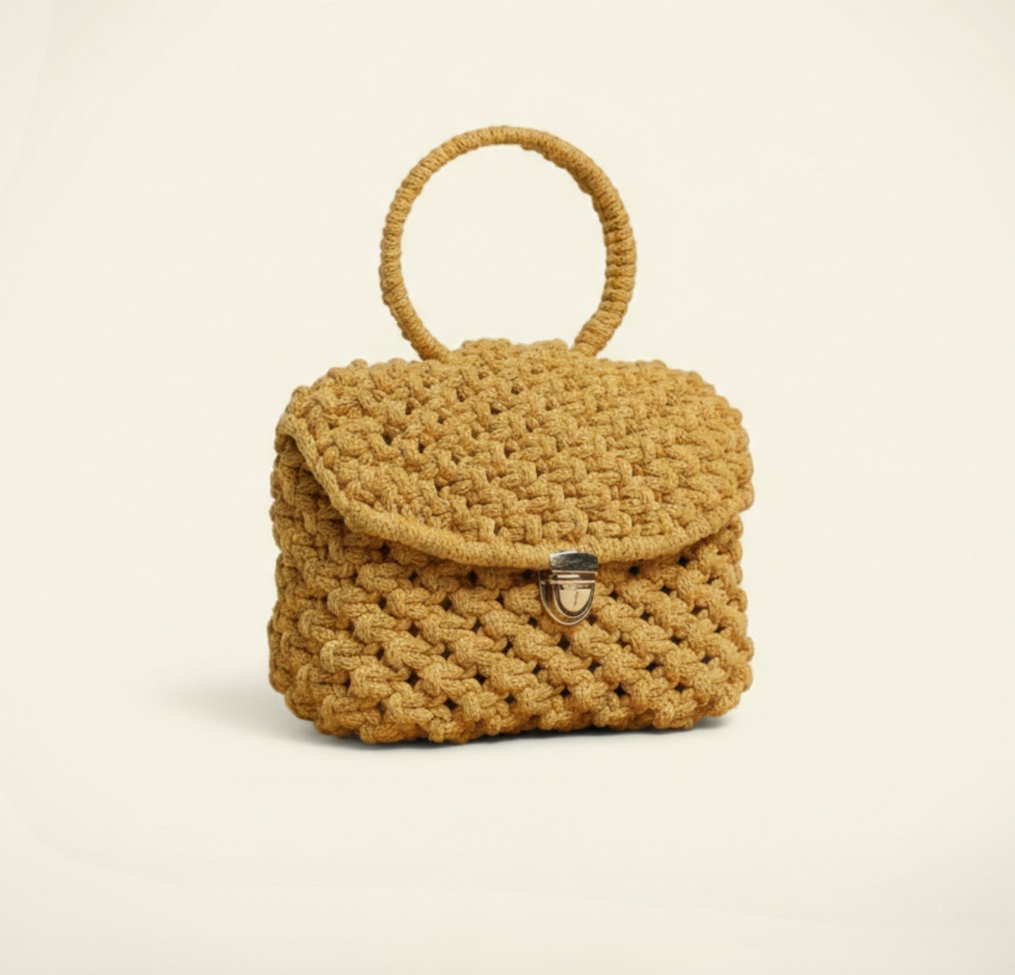 Bolso Deseo · Elegancia artesanal en macramé ·
