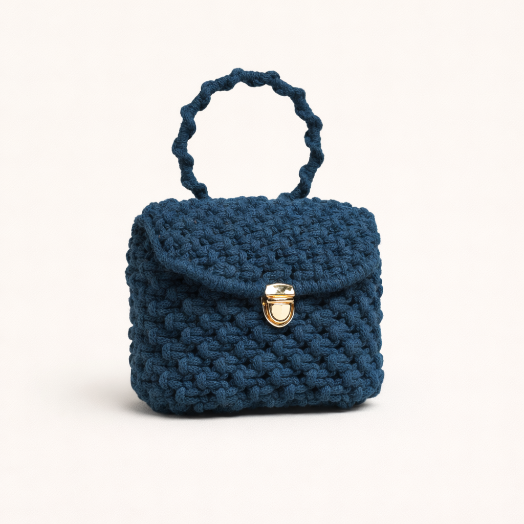 Bolso Deseo · Elegancia artesanal en macramé ·