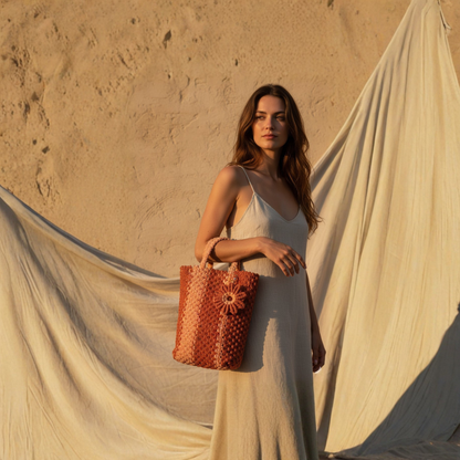 Bolso Raíces · Bolso artesanal hecho con alma natural ·