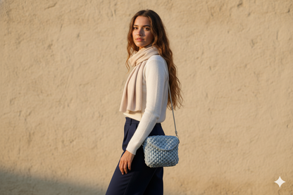 Bolso Natura · Diseño natural en macramé ·