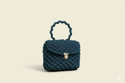 Bolso Deseo · Elegancia artesanal en macramé ·