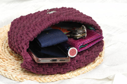 Bolso Deseo · Elegancia artesanal en macramé ·